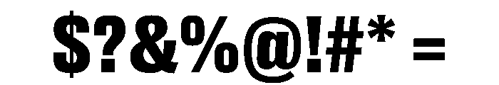 Druk Text Heavy Font OTHER CHARS