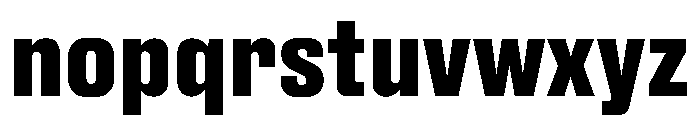 Druk Text Heavy Font LOWERCASE
