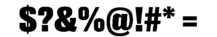 Druk Text Super Font OTHER CHARS