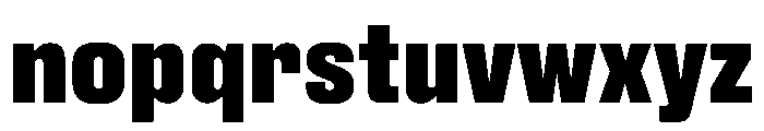 Druk Text Super Font LOWERCASE