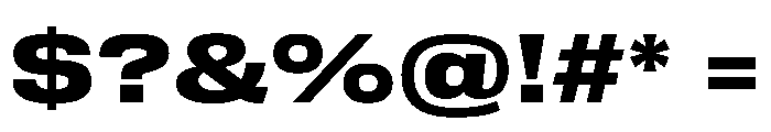 Druk Text Wide Bold Font OTHER CHARS