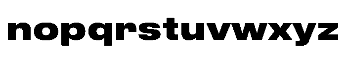 Druk Text Wide Heavy Font LOWERCASE