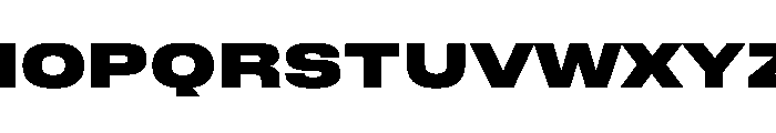 Druk Text Wide Super Font UPPERCASE