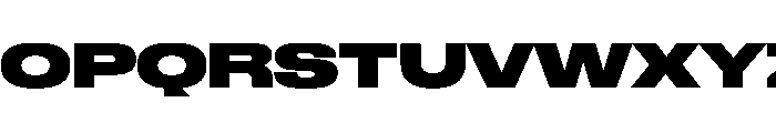 Druk Wide Heavy Font UPPERCASE
