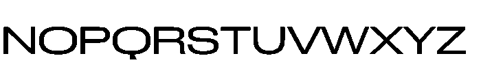 Druk Wide Light Light Font UPPERCASE