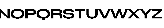 Druk Wide Light Regular Font UPPERCASE