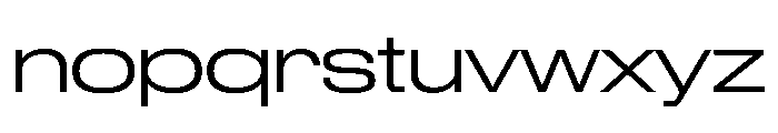 Druk Wide Light Thin Font LOWERCASE