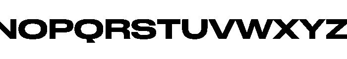 Druk Wide Medium Font UPPERCASE