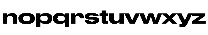 Druk Wide Medium Font LOWERCASE