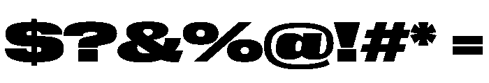 Druk Wide Super Font OTHER CHARS
