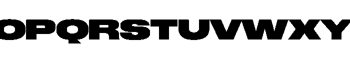 Druk Wide Super Font UPPERCASE