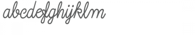 Dreamdelion Script Font LOWERCASE