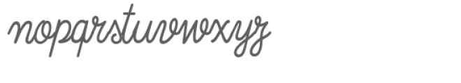 Dreamdelion Script Font LOWERCASE