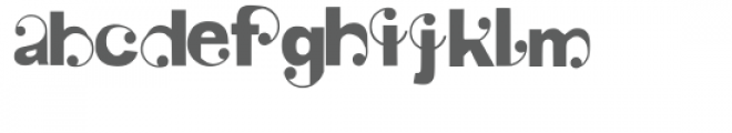 dreaming flourish font Font LOWERCASE