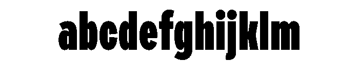 Draft Compressed Black FONT