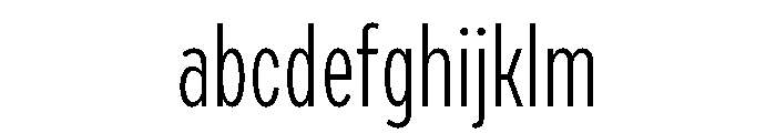 Draft Compressed Light FONT