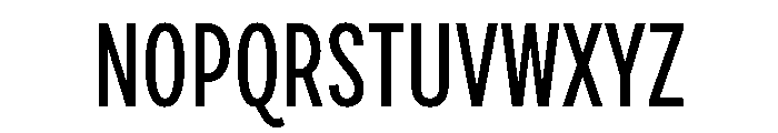 Draft Compressed Medium Font UPPERCASE