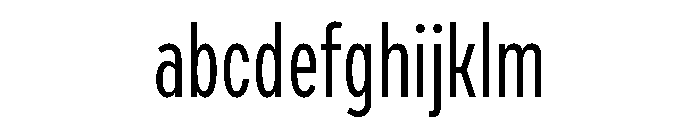 Draft Compressed Regular FONT
