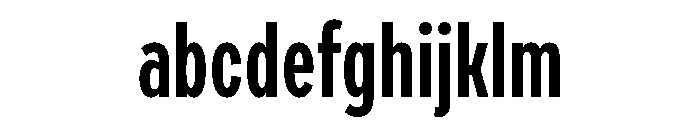 Draft Compressed Semi Bold FONT