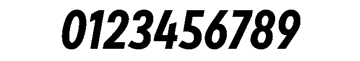Draft Condensed Bold Italic Font OTHER CHARS