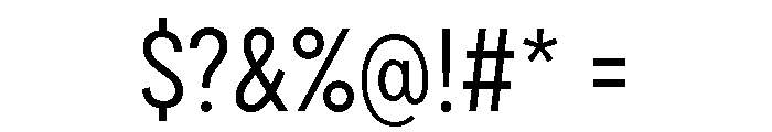Draft Condensed Regular Font OTHER CHARS