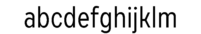 Draft Condensed Regular FONT