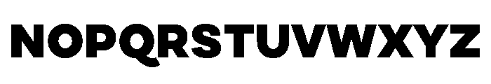 Draft Expanded Black Font UPPERCASE