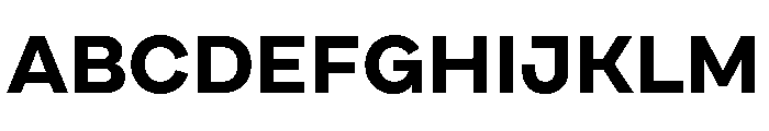 Draft Expanded Bold Font UPPERCASE