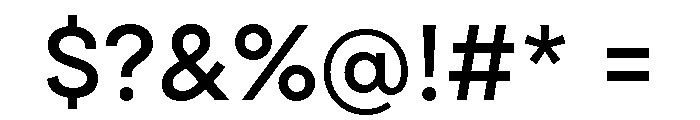 Draft Expanded Medium Font OTHER CHARS