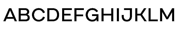 Draft Expanded Medium Font UPPERCASE