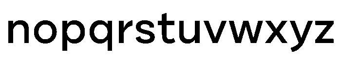 Draft Expanded Medium Font LOWERCASE