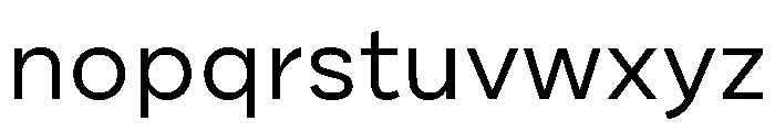 Draft Expanded Regular Font LOWERCASE