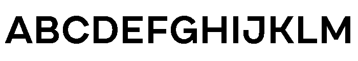 Draft Expanded Semi Bold Font UPPERCASE