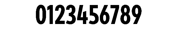 Draft Extra Condensed Bold Font OTHER CHARS
