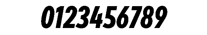 Draft Extra Condensed Extra Bold Italic Font OTHER CHARS