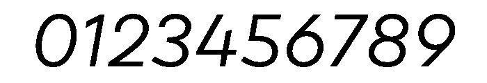 Draft Extra Expanded Regular Italic Font OTHER CHARS