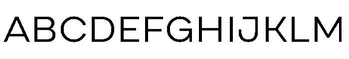 Draft Extra Expanded Regular Font UPPERCASE