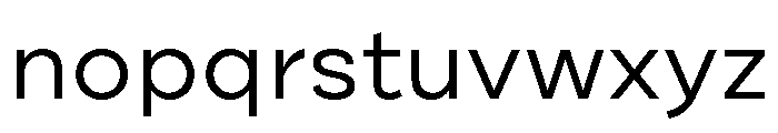 Draft Extra Expanded Regular Font LOWERCASE