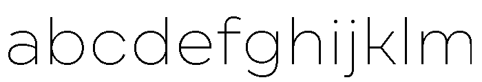 Draft Extra Expanded Thin FONT