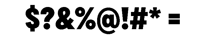Draft Narrow Black Font OTHER CHARS