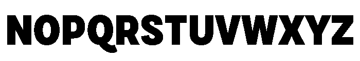 Draft Narrow Black Font UPPERCASE