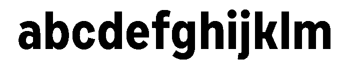 Draft Narrow Bold FONT