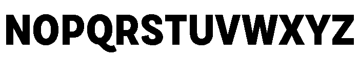 Draft Narrow Extra Bold Font UPPERCASE