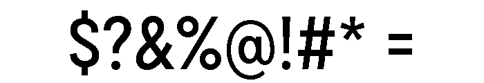 Draft Narrow Medium Font OTHER CHARS