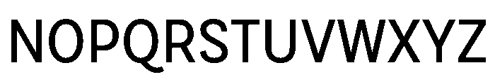Draft Narrow Medium Font UPPERCASE
