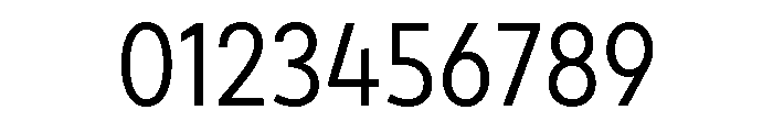 Draft Narrow Regular Font OTHER CHARS