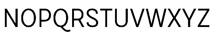 Draft Narrow Regular Font UPPERCASE
