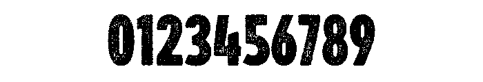 Draft Natural Compressed Black Font OTHER CHARS