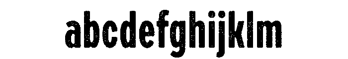 Draft Natural Compressed Bold FONT