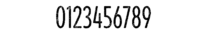 Draft Natural Compressed Regular Font OTHER CHARS